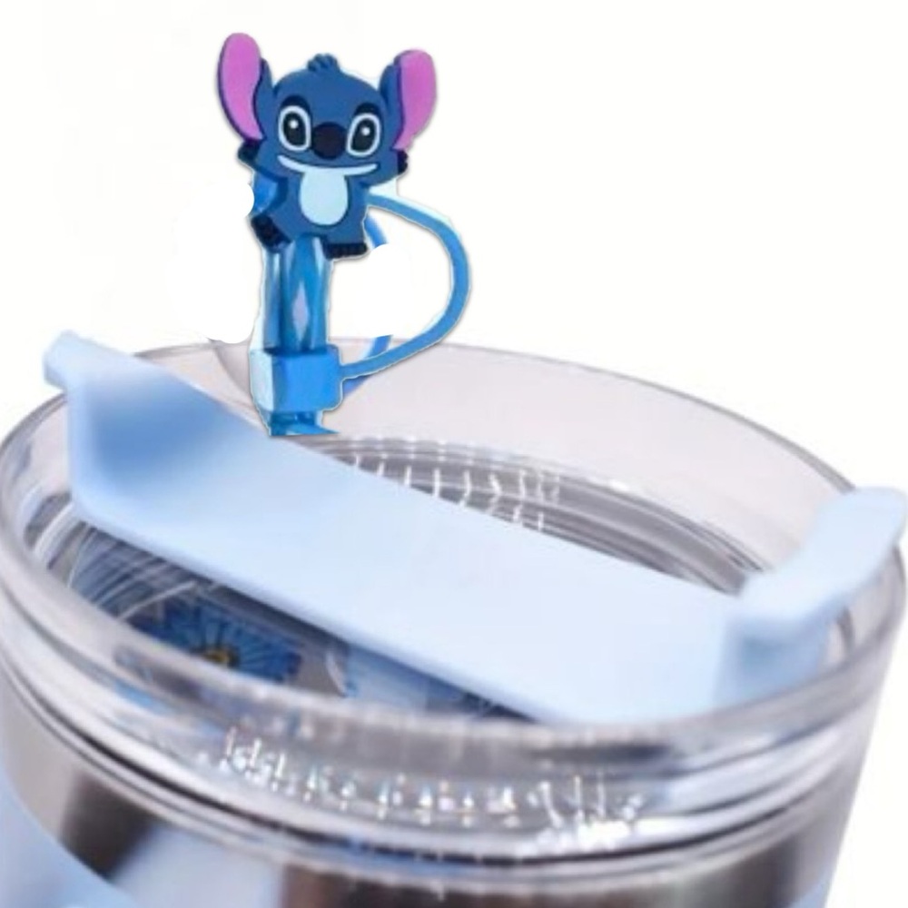 Stitch Straw Cover,New, Disney, Fits 10mm Straw, Put some Stitch n your …